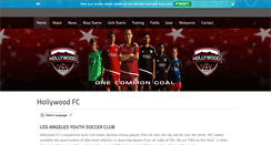 Desktop Screenshot of hollywoodfc.org