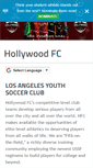 Mobile Screenshot of hollywoodfc.org